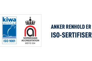 Anker Renhold Er ISO 9001 Sertifisert